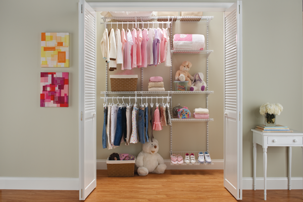 Adjustable wire shelving